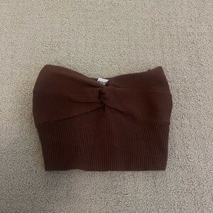 Princess Polly brown knit top